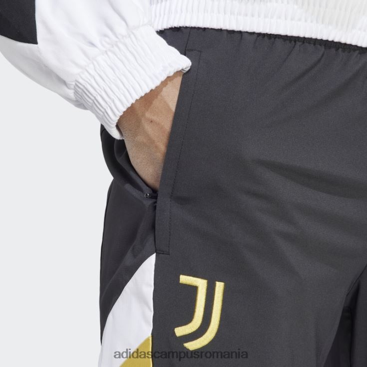 adidas campus romania pantaloni negri împletiti icon juventus bărbați negru J266N26077