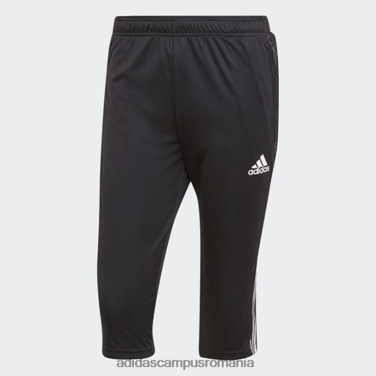 adidas campus romania pantaloni negri tiro 21 3/4 bărbați negru J266N24847