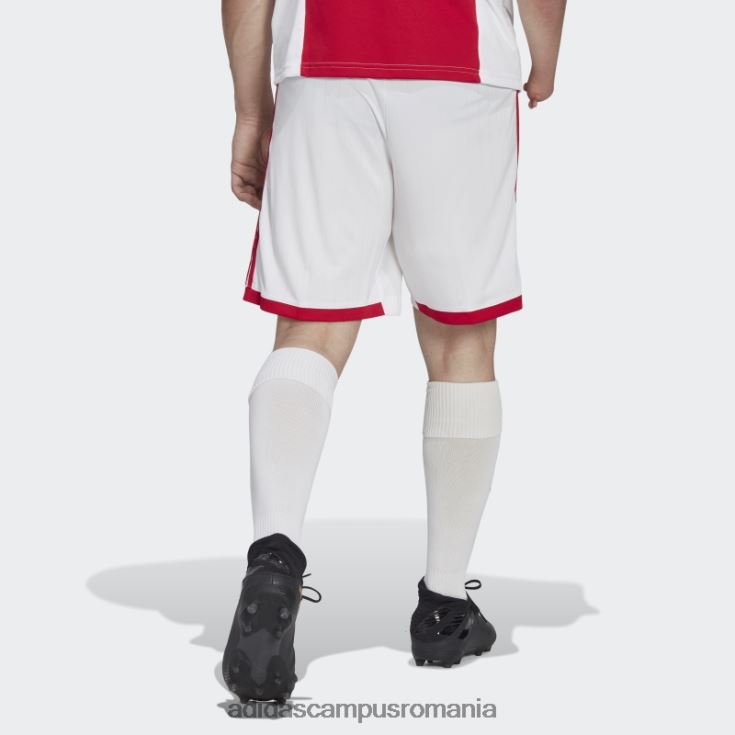 adidas campus romania pantaloni scurți acasă ajax amsterdam 22/23 alb bărbați alb J266N214552