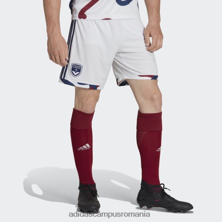adidas campus romania pantaloni scurți adidas girondins de bordeaux 22/23 away bărbați alb J266N214403