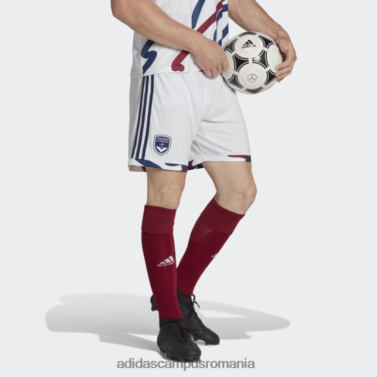 adidas campus romania pantaloni scurți adidas girondins de bordeaux 22/23 away bărbați alb J266N214403