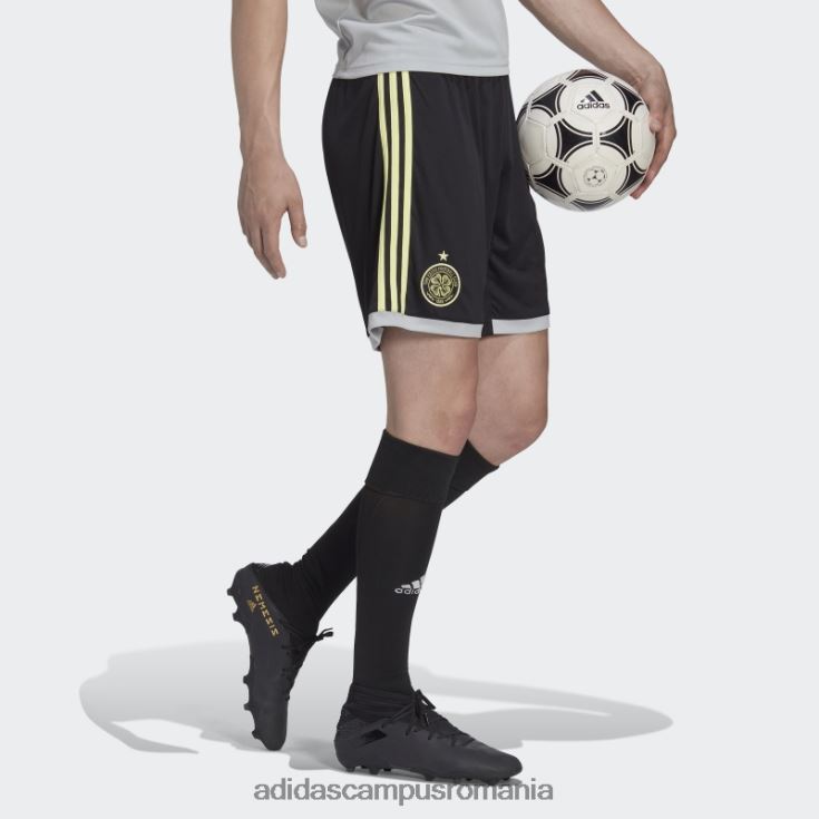 adidas campus romania pantaloni scurți al treilea negru celtic fc 22/23 bărbați negru J266N214165