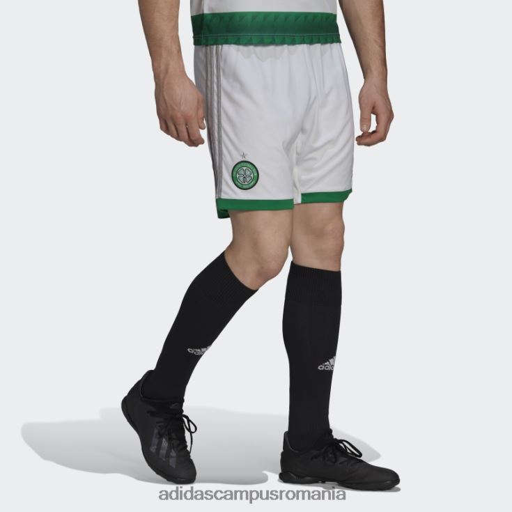 adidas campus romania pantaloni scurți alb celtic fc 22/23 acasă bărbați alb J266N214284