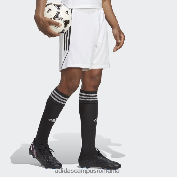 adidas campus romania pantaloni scurți albi din liga tiro 23 bărbați alb negru J266N25236