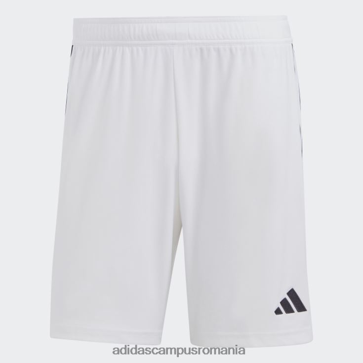 adidas campus romania pantaloni scurți albi din liga tiro 23 bărbați alb negru J266N25236