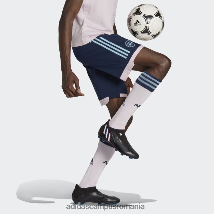 adidas campus romania pantaloni scurți arsenal bleumarin 22/23 al treilea adidas bărbați albastru marin J266N214187