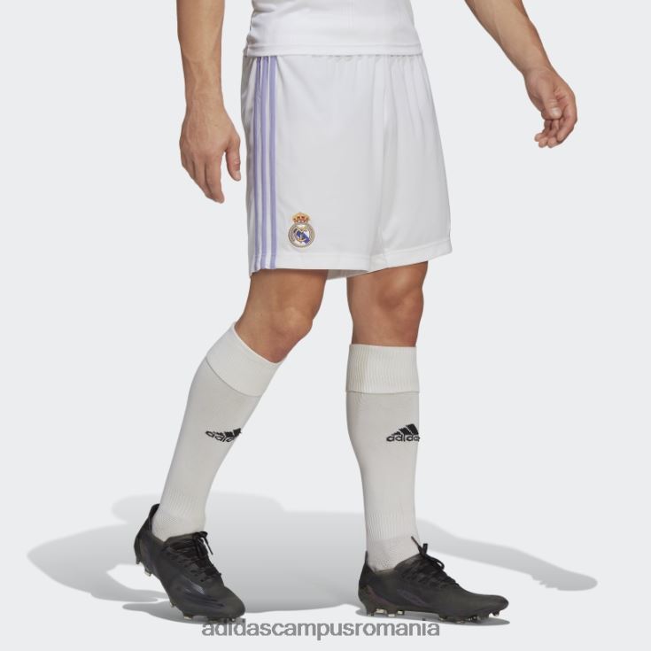 adidas campus romania pantaloni scurți de acasă alb real madrid 22/23 adidas bărbați alb J266N213407