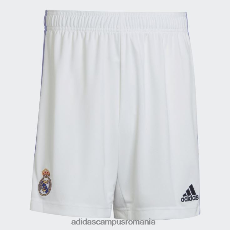 adidas campus romania pantaloni scurți de acasă alb real madrid 22/23 adidas bărbați alb J266N213407