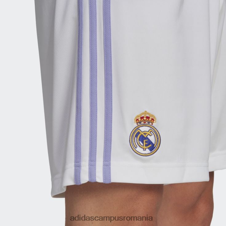 adidas campus romania pantaloni scurți de acasă alb real madrid 22/23 adidas bărbați alb J266N213407