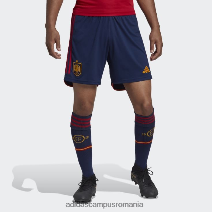 adidas campus romania pantaloni scurți de acasă bleumarin spain 22 bărbați bleumarin/auriu colegiu J266N214722