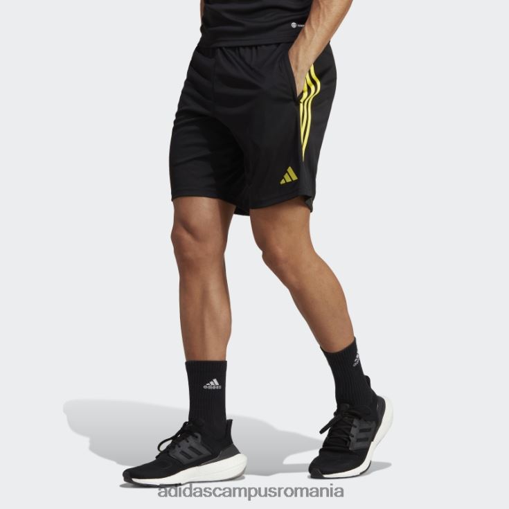 adidas campus romania pantaloni scurți de antrenament club negru tiro 23 bărbați galben închis J266N213108