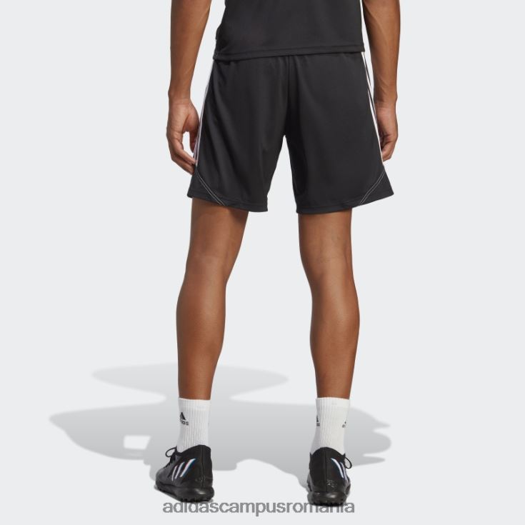 adidas campus romania pantaloni scurți de antrenament club tiro 23 negru bărbați alb negru J266N213117