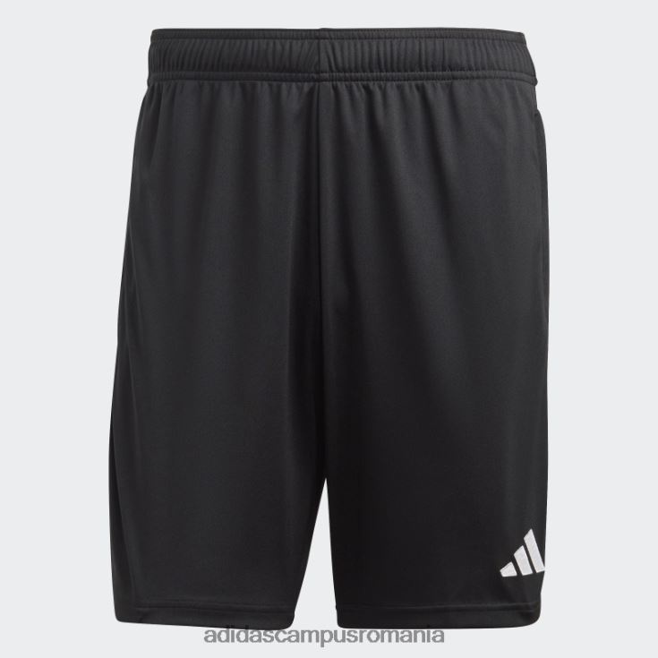 adidas campus romania pantaloni scurți de antrenament club tiro 23 negru bărbați alb negru J266N213117