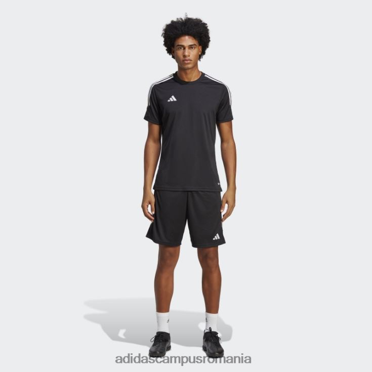 adidas campus romania pantaloni scurți de antrenament club tiro 23 negru bărbați alb negru J266N213117
