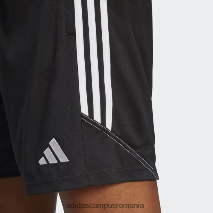 adidas campus romania pantaloni scurți de antrenament club tiro 23 negru bărbați alb negru J266N213117