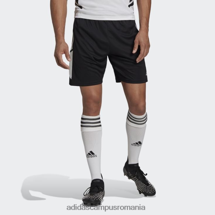 adidas campus romania pantaloni scurți de antrenament condivo 22 alb elegant bărbați alb negru J266N213967