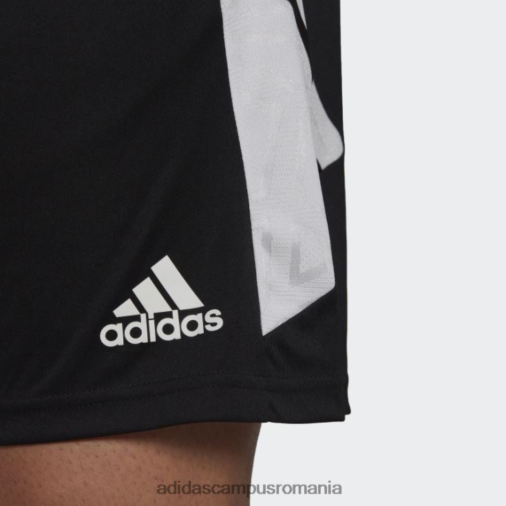 adidas campus romania pantaloni scurți de antrenament condivo 22 alb elegant bărbați alb negru J266N213967