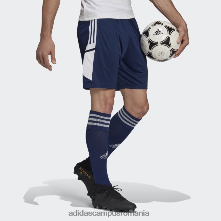 adidas campus romania pantaloni scurți de antrenament condivo 22 bleumarin bărbați bleumarin/alb J266N214056