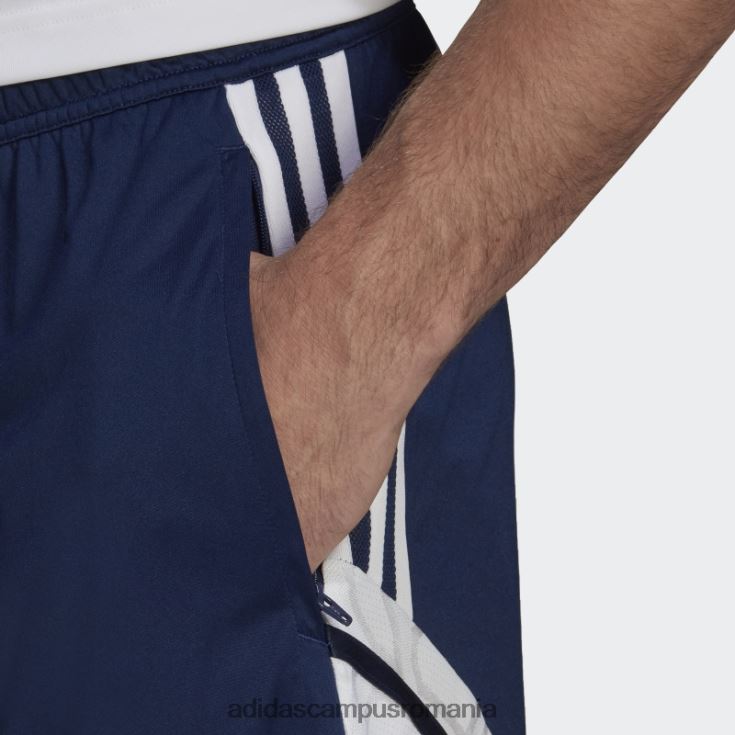 adidas campus romania pantaloni scurți de antrenament condivo 22 bleumarin bărbați bleumarin/alb J266N214056