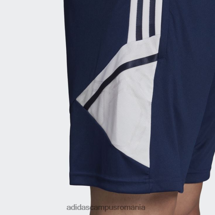 adidas campus romania pantaloni scurți de antrenament condivo 22 bleumarin bărbați bleumarin/alb J266N214056