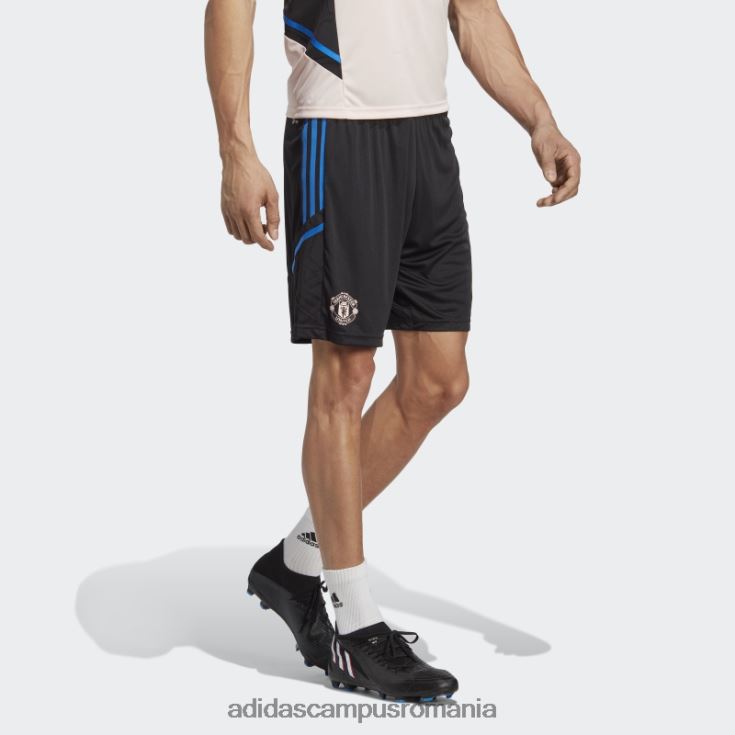adidas campus romania pantaloni scurți de antrenament manchester united condivo 22 negru bărbați negru/albastru strălucitor J266N213903