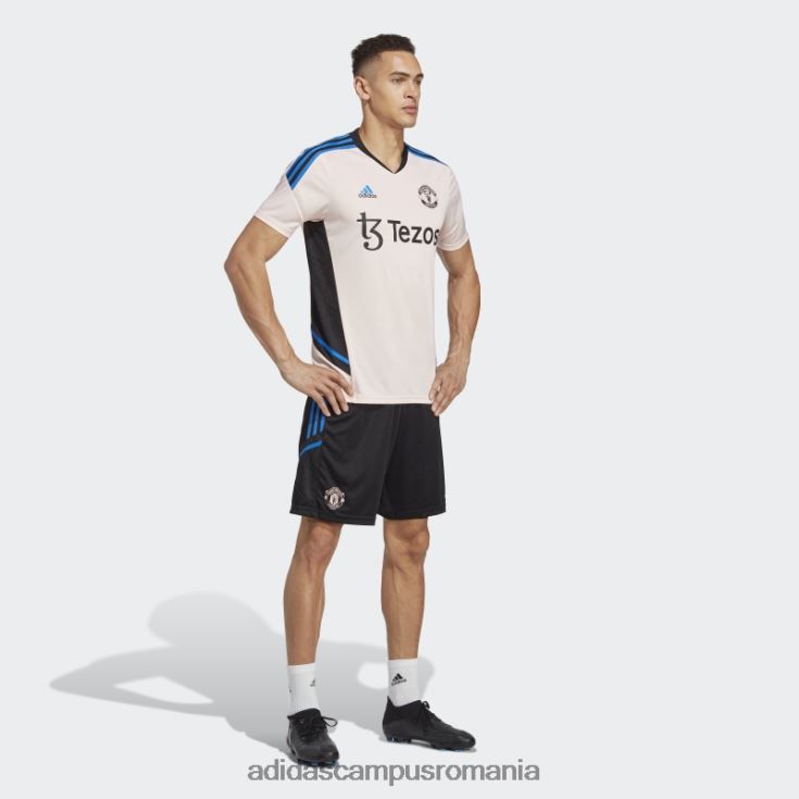 adidas campus romania pantaloni scurți de antrenament manchester united condivo 22 negru bărbați negru/albastru strălucitor J266N213903