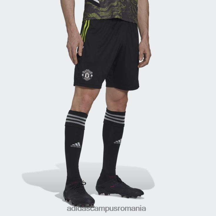 adidas campus romania pantaloni scurți de antrenament negru manchester united condivo 22 bărbați negru J266N214338
