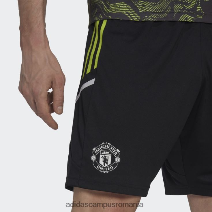 adidas campus romania pantaloni scurți de antrenament negru manchester united condivo 22 bărbați negru J266N214338