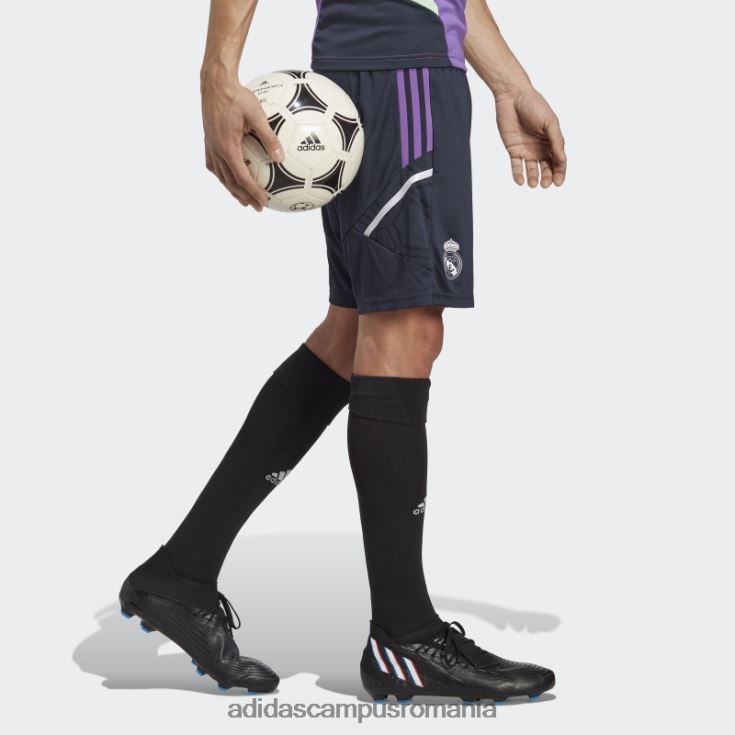 adidas campus romania pantaloni scurți de antrenament real madrid condivo 22 bleumarin de noapte bărbați marina de noapte J266N214236
