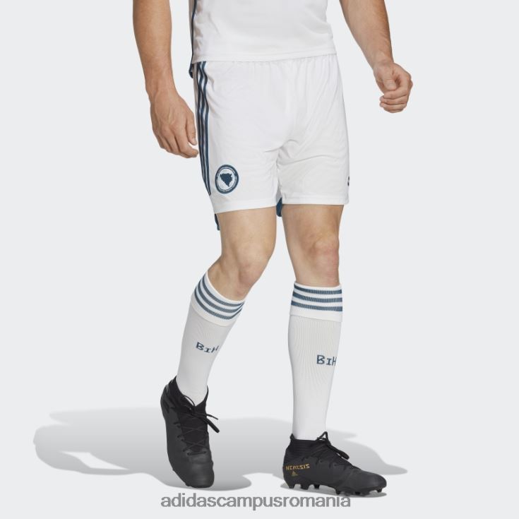 adidas campus romania pantaloni scurți de deplasare bosnia 22 alb adidas bărbați alb J266N213992