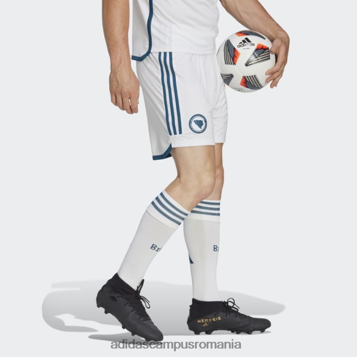 adidas campus romania pantaloni scurți de deplasare bosnia 22 alb adidas bărbați alb J266N213992