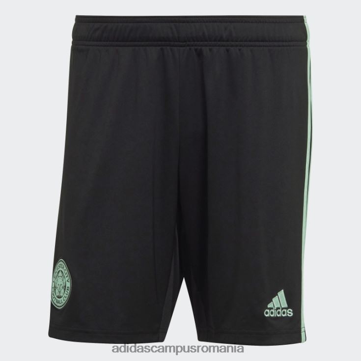 adidas campus romania pantaloni scurți de deplasare leicester city fc 22/23 negru bărbați negru J266N214252