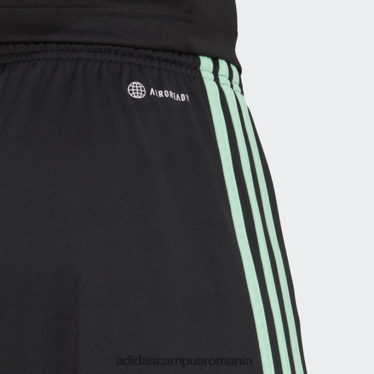 adidas campus romania pantaloni scurți de deplasare leicester city fc 22/23 negru bărbați negru J266N214252