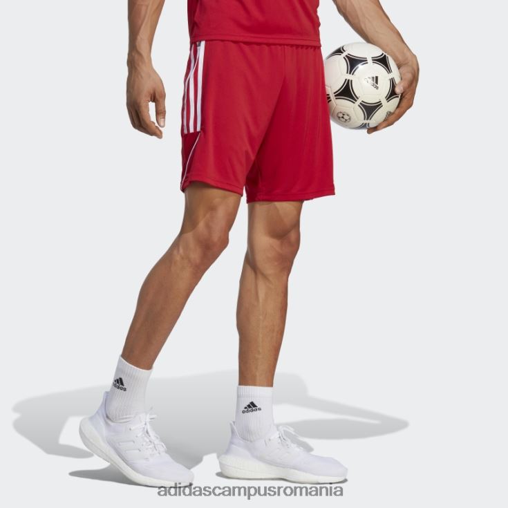 adidas campus romania pantaloni scurți de liga fierbinte tiro 23 alb bărbați rosu alb J266N26302