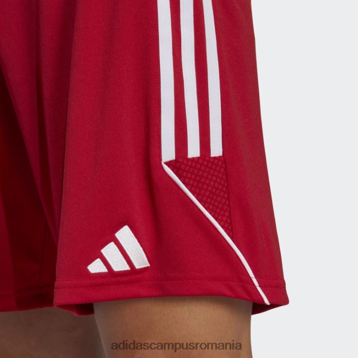adidas campus romania pantaloni scurți de liga fierbinte tiro 23 alb bărbați rosu alb J266N26302