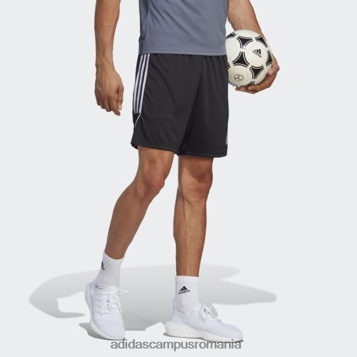 adidas campus romania pantaloni scurți de liga tiro 23 alb bărbați alb negru J266N26723