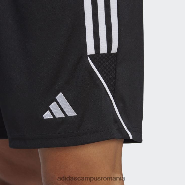 adidas campus romania pantaloni scurți de liga tiro 23 alb bărbați alb negru J266N26723