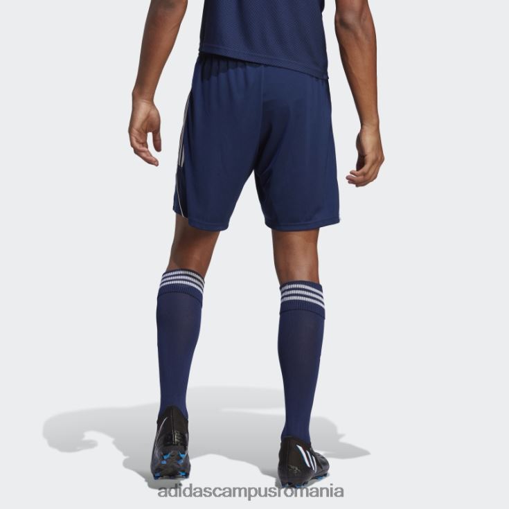 adidas campus romania pantaloni scurți de liga tiro 23 bleumarin bărbați bleumarin/alb J266N26244