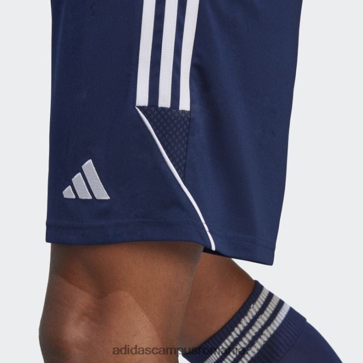 adidas campus romania pantaloni scurți de liga tiro 23 bleumarin bărbați bleumarin/alb J266N26244