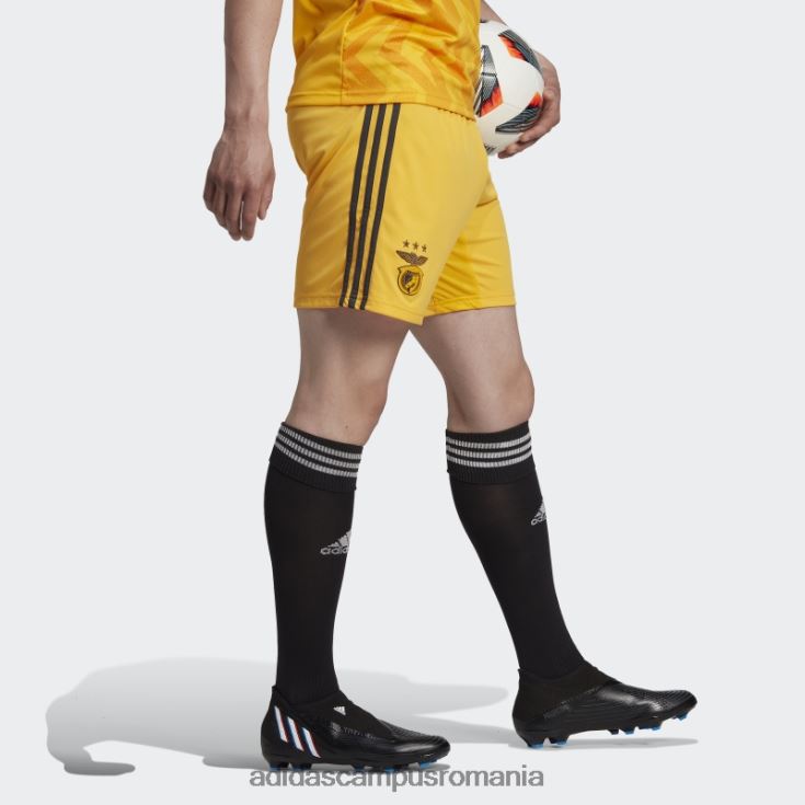adidas campus romania pantaloni scurți galben Benfica 22/23 deplasare adidas bărbați galben J266N214349