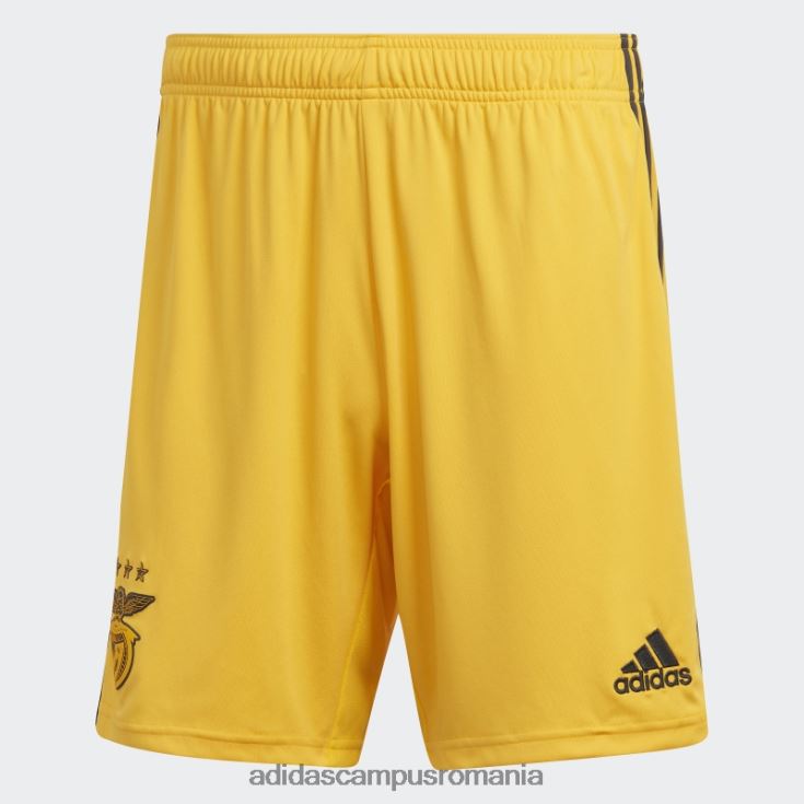 adidas campus romania pantaloni scurți galben Benfica 22/23 deplasare adidas bărbați galben J266N214349