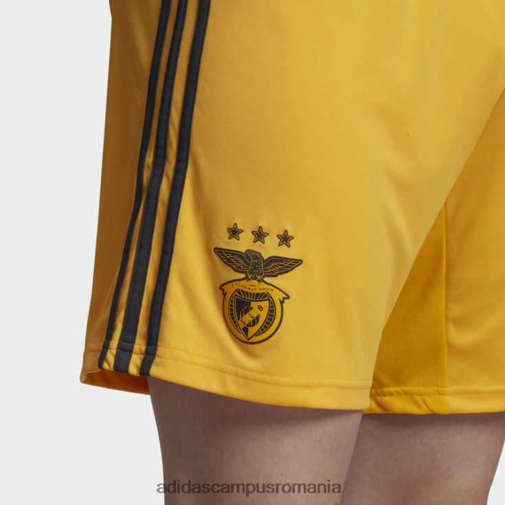adidas campus romania pantaloni scurți galben Benfica 22/23 deplasare adidas bărbați galben J266N214349