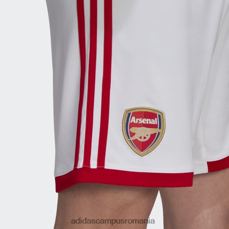 adidas campus romania pantaloni scurți home arsenal 22/23 alb adidas bărbați alb J266N213278