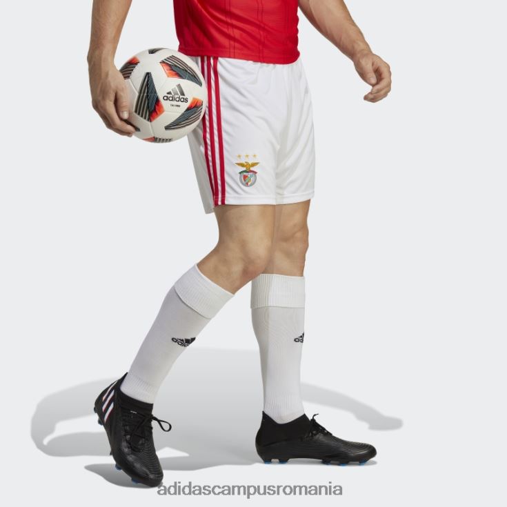 adidas campus romania pantaloni scurți home benfica 22/23 alb bărbați alb J266N214411