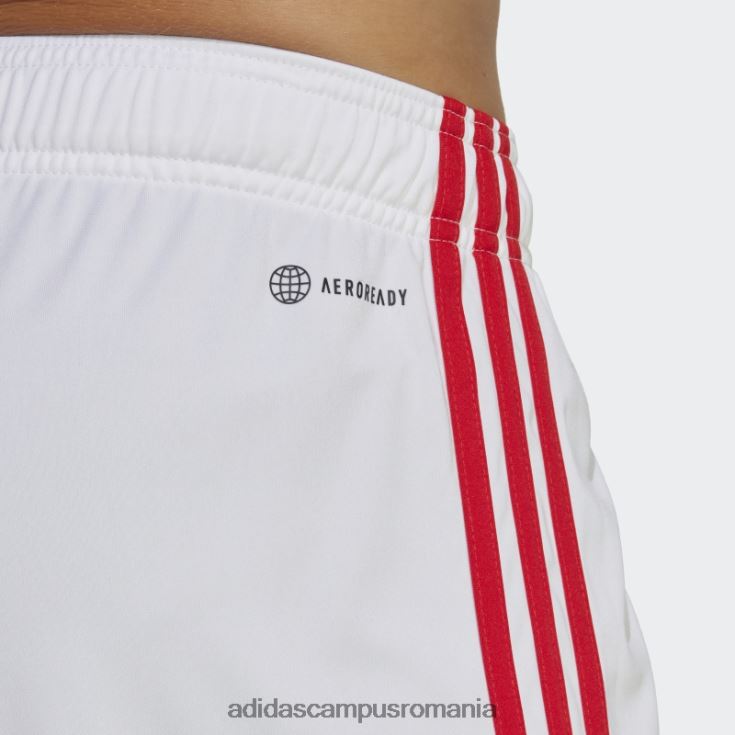 adidas campus romania pantaloni scurți home benfica 22/23 alb bărbați alb J266N214411