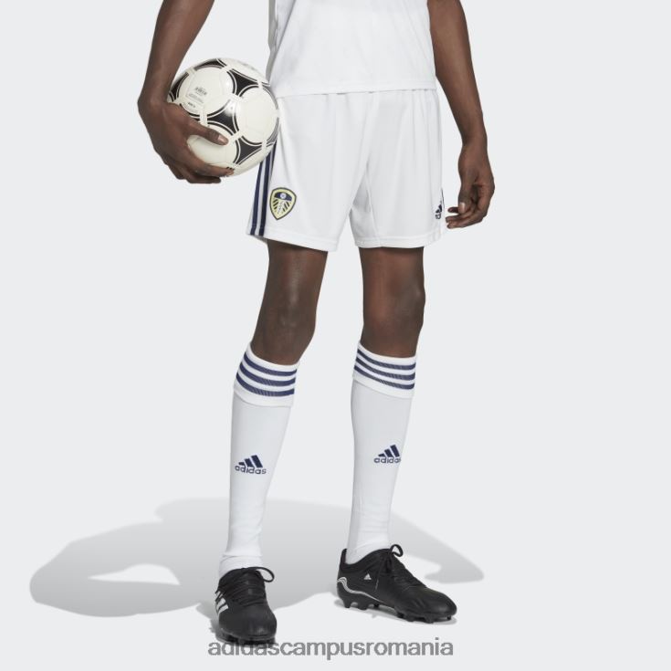 adidas campus romania pantaloni scurți home leeds united fc alb 22/23 bărbați alb J266N214122
