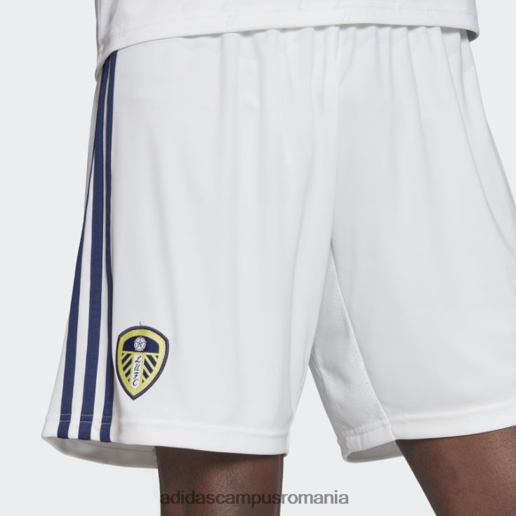 adidas campus romania pantaloni scurți home leeds united fc alb 22/23 bărbați alb J266N214122