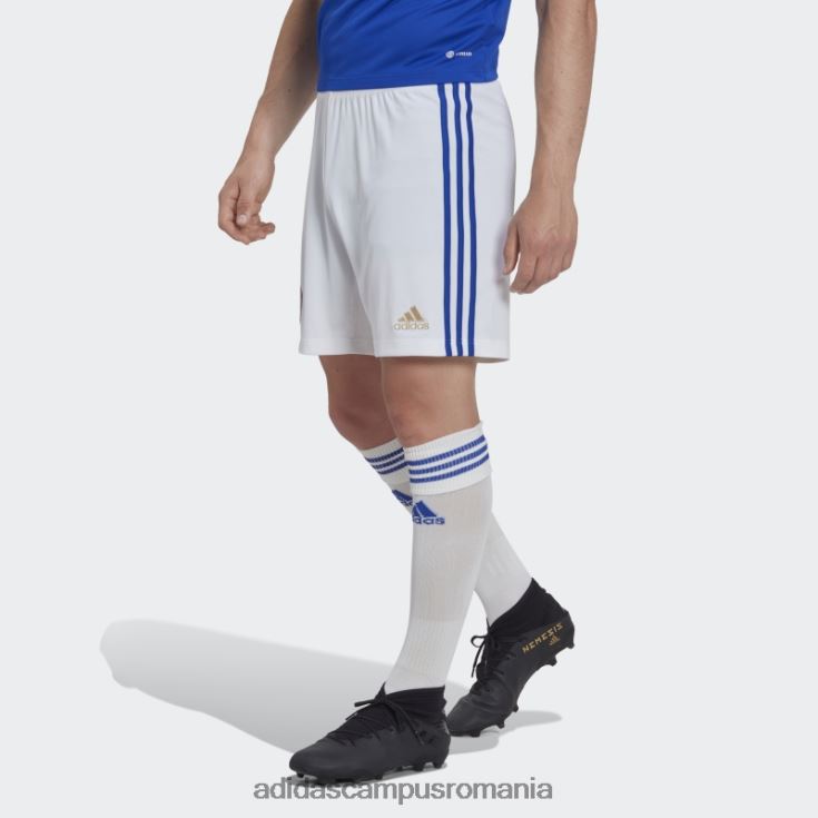 adidas campus romania pantaloni scurți home leicester city fc 22/23 alb fierbinți bărbați alb J266N214363