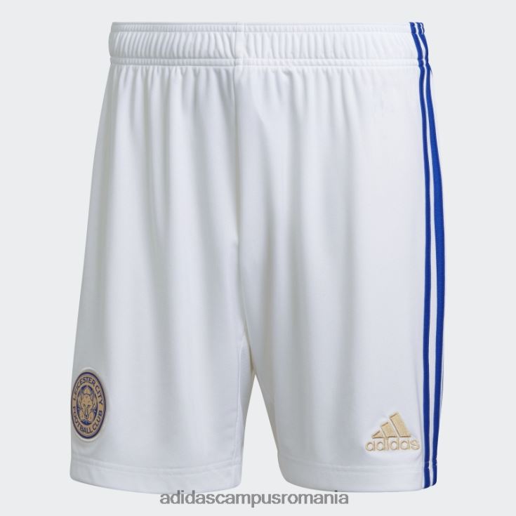 adidas campus romania pantaloni scurți home leicester city fc 22/23 alb fierbinți bărbați alb J266N214363