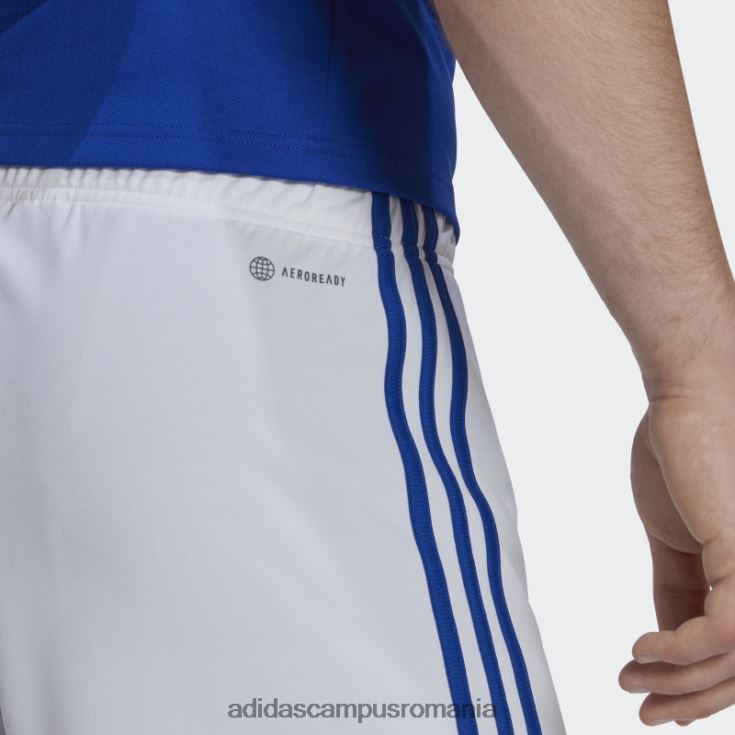 adidas campus romania pantaloni scurți home leicester city fc 22/23 alb fierbinți bărbați alb J266N214363